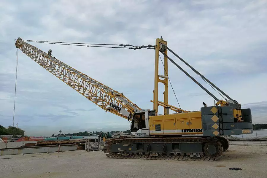 Gru Liebherr LR 1130 Litronic